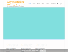 Tablet Screenshot of cryptosticker.com